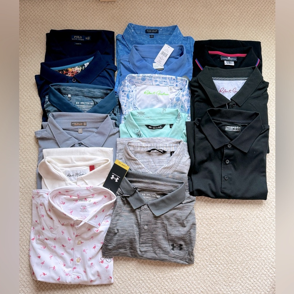 Golf Shirts-15 barely worn